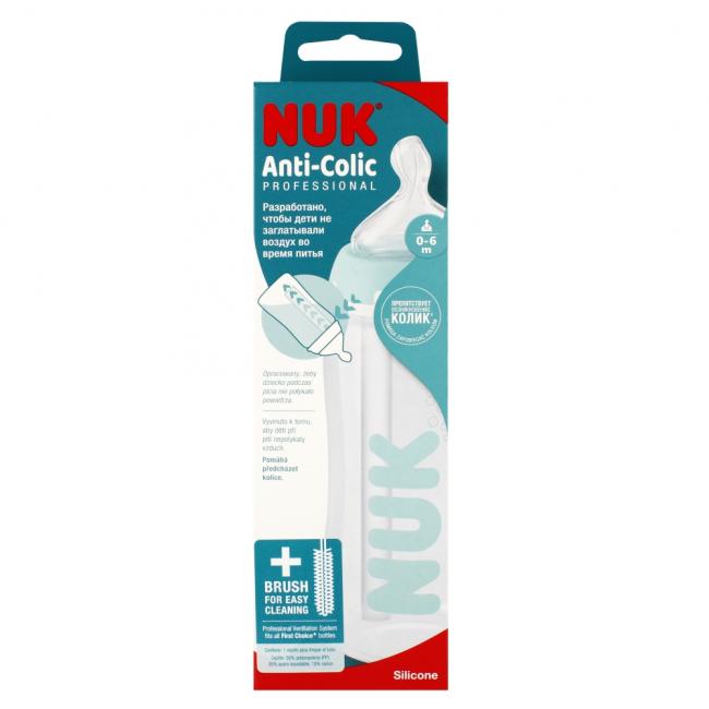 NUK Butelka 300 ml 0-6 m First Choice  Anti-Colic 10741148