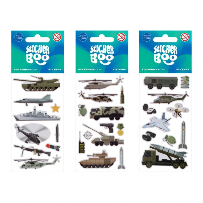 Naklejki 6x18 cm Militari STICKER BOO 534610