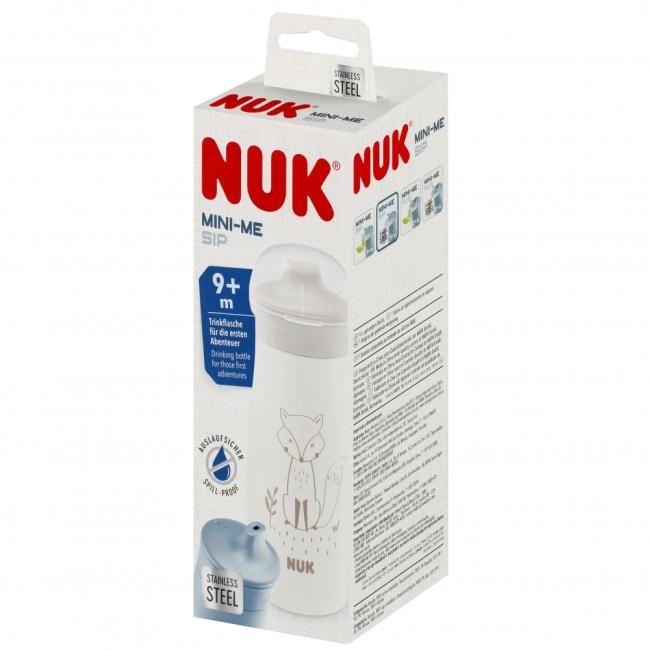 NUK Kubek 300 ml  9m  Mini-Me stal Lis 10225324