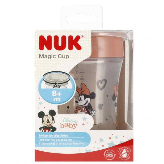 NUK Kubek 230 ml 8m   Magic Cup Miki czerwony 10255622