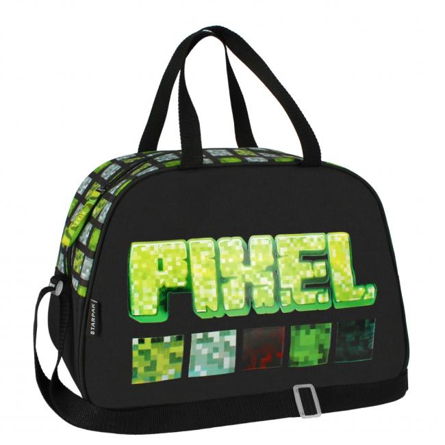 Torba na ramię Pixel zielony STARPAK 527152
