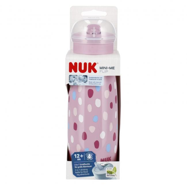 NUK Kubek 450 ml  12m  Mini-Me Flip różowy 10751546