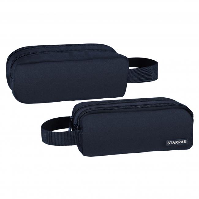 Piórnik saszetka 2zamki Navy blue STARPAK 534584