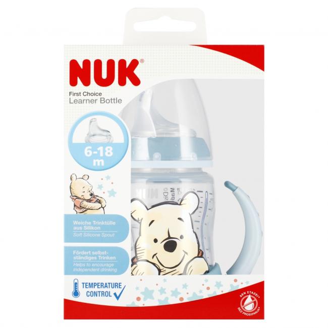 NUK Butelka 150 ml 6-18m z uchwytem First mix Kubuś 10215340