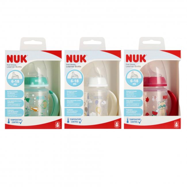NUK Butelka 150 ml 6-18m z uchwytem First mix 10743926