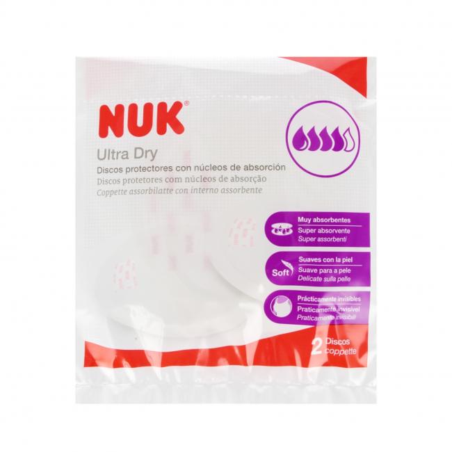 NUK Wkładki laktacyjne higieniczne Ultra Dry op. 2 szt. 10252141