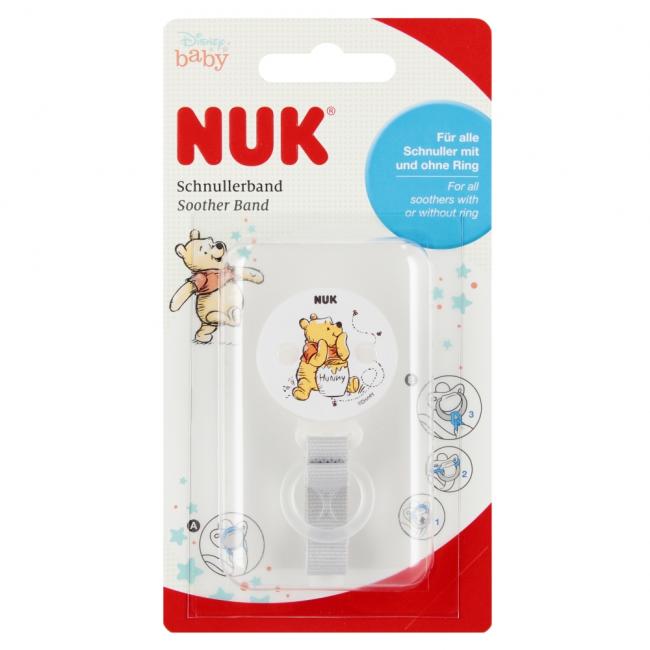 NUK Tasiemka do smoczka uspokajającego Kubuś Puchatek 10256512