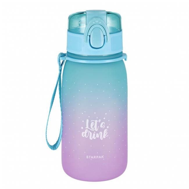 Bidon 400ml Ombre  Blue-Violet STARPAK 536875