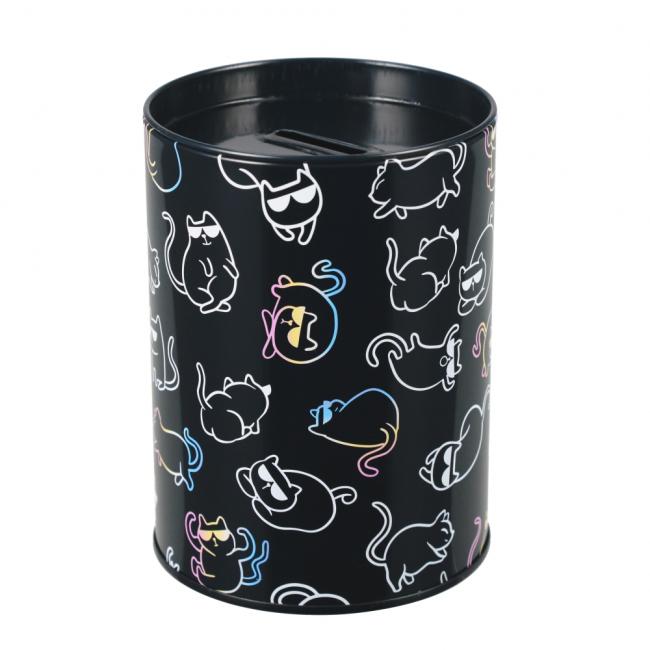 Skarbonka metalowa okrągła Kitty holograf STARPAK 536634