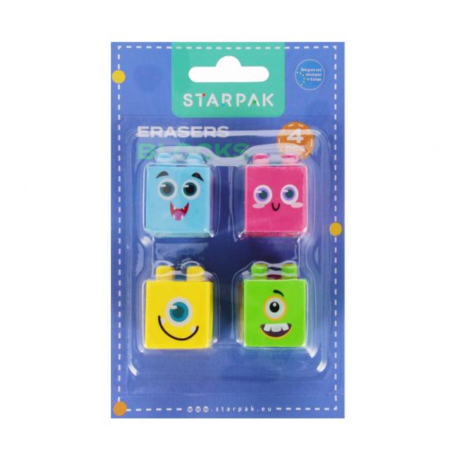 Gumka do mazania Blocks Puzzle 3D STARPAK 538804
