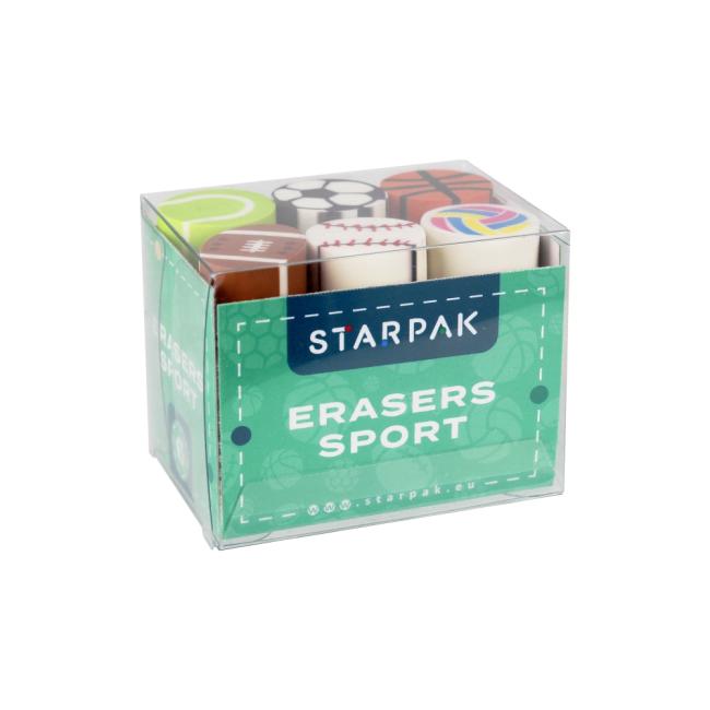 Gumka do mazania Sport op.6 szt. STARPAK 538822