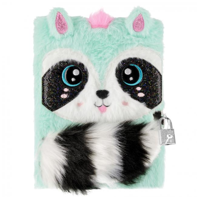 Pamiętnik pluszowy zamykany A5/64 k Szop STARPAK 541488