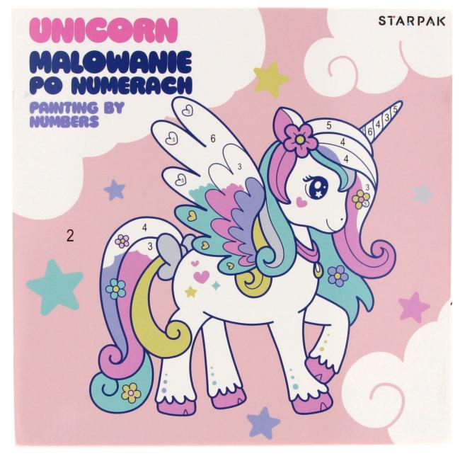 Podobrazie malowanka 20x20 Unicorn STARPAK 514165