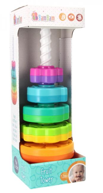 Piramidka edukacyjna Spirala BAM BAM 542537