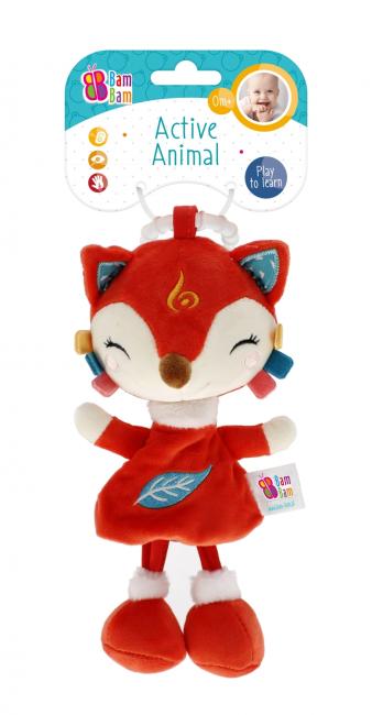 Zabawka muzyczna miękka Lisek BAM BAM 541638