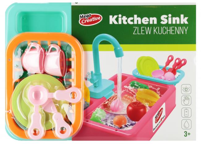 Zestaw kuchenny Nella zlew seledynowy plus akcesoria MEGA CREATIVE 549846