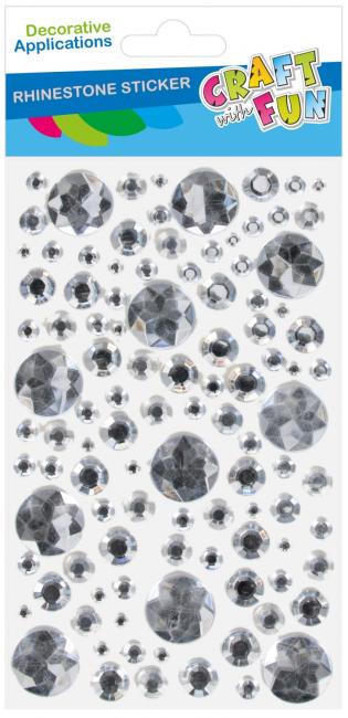 Ozdoby dekoracyjne samoprzylepne Kryształki Diamenty  CRAFT WITH FUN 545763