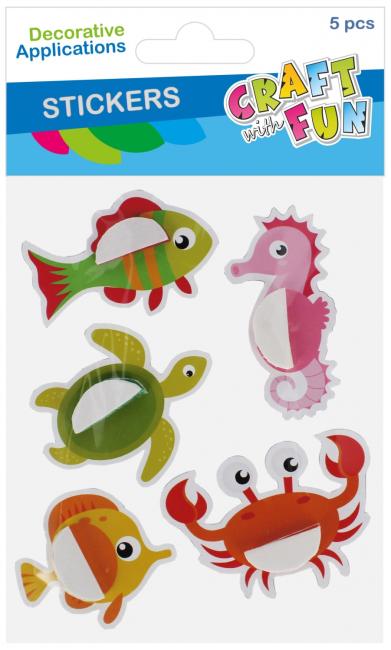 Naklejki harmonijkowe Ocean op.5szt. CRAFT WITH FUN 545797