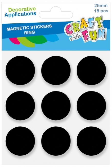 Naklejki magnetyczne Koła op18szt. CRAFT WITH FUN 545799