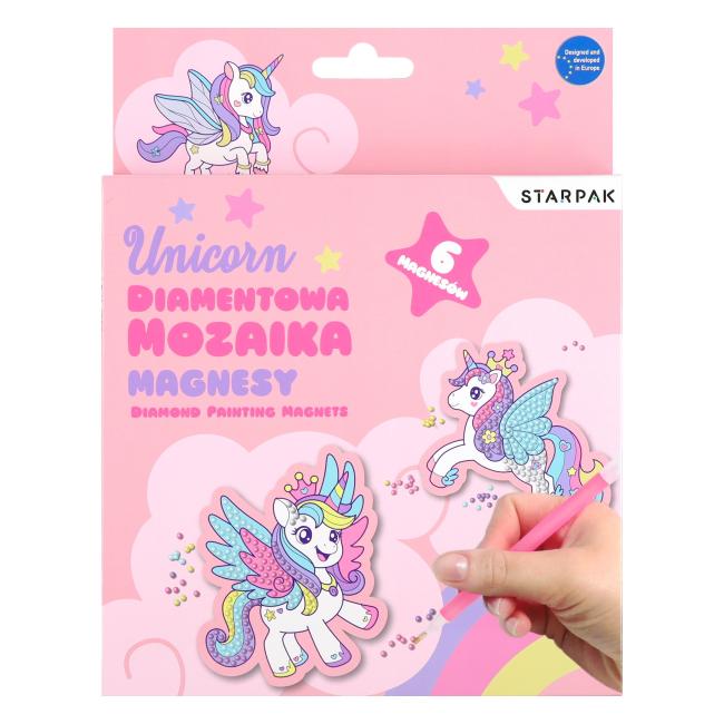 Zestaw kreatywny Mozaika diamentowa Unicorn STARPAK 547505
